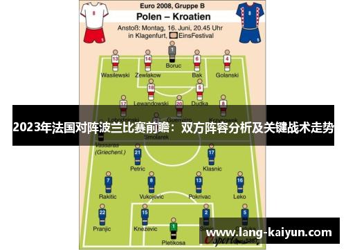 2023年法国对阵波兰比赛前瞻：双方阵容分析及关键战术走势