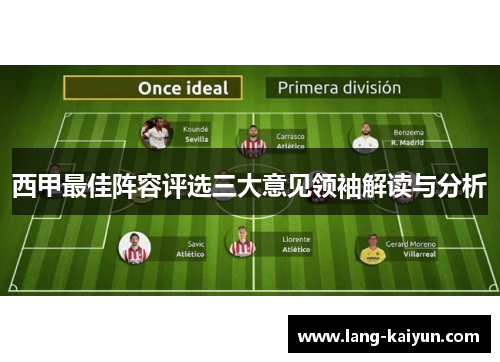 西甲最佳阵容评选三大意见领袖解读与分析