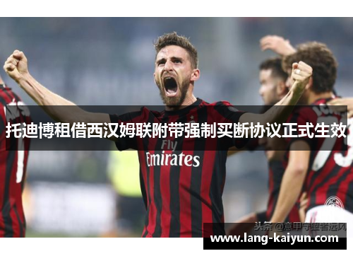 托迪博租借西汉姆联附带强制买断协议正式生效 托迪博租借西汉姆联附带强制买断协议正式生效